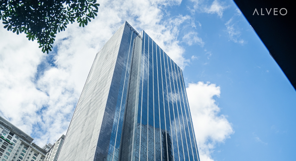 Artistic Perspective of the Property ALVEO FINANCIAL TOWER - Facade