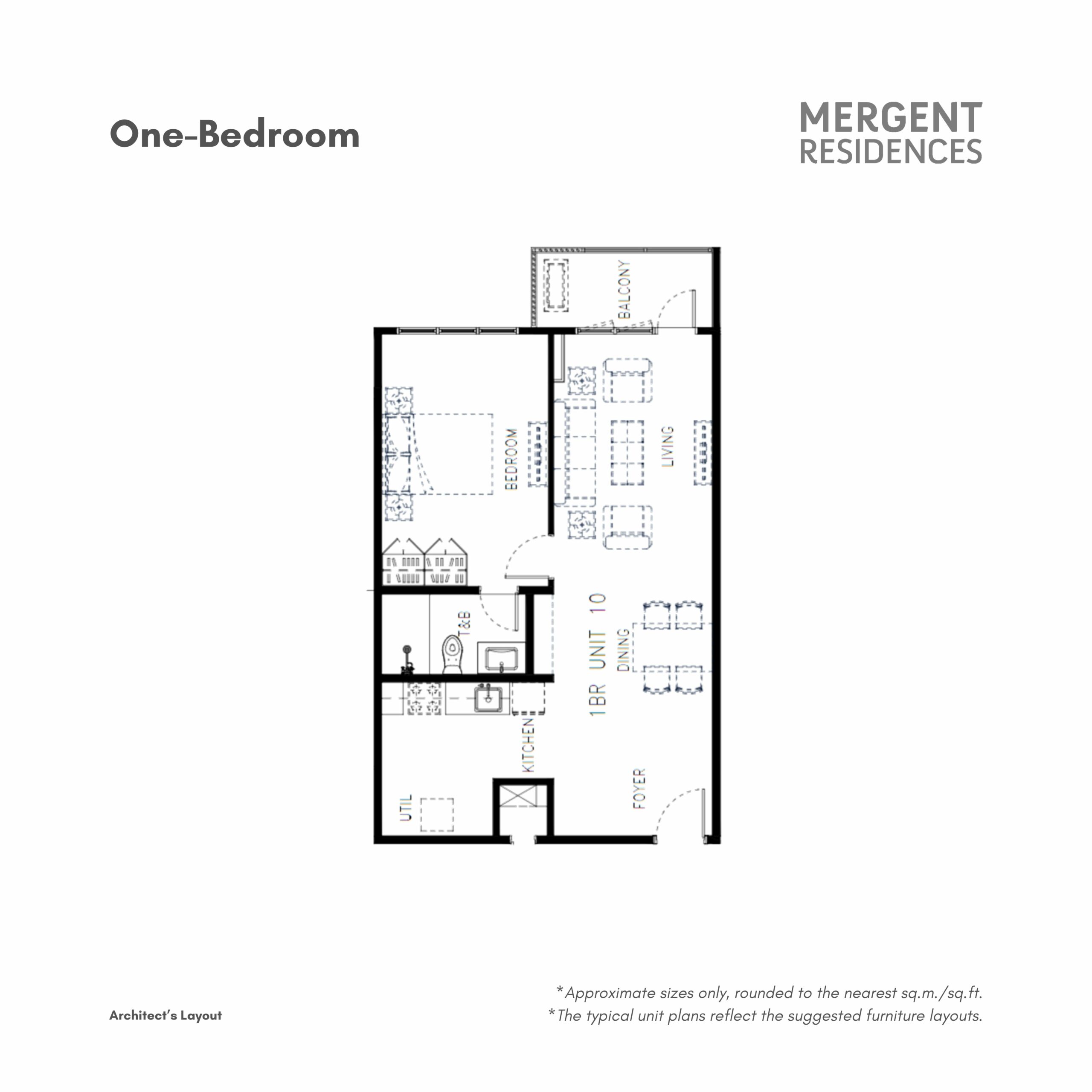 1-Bedroom Unit