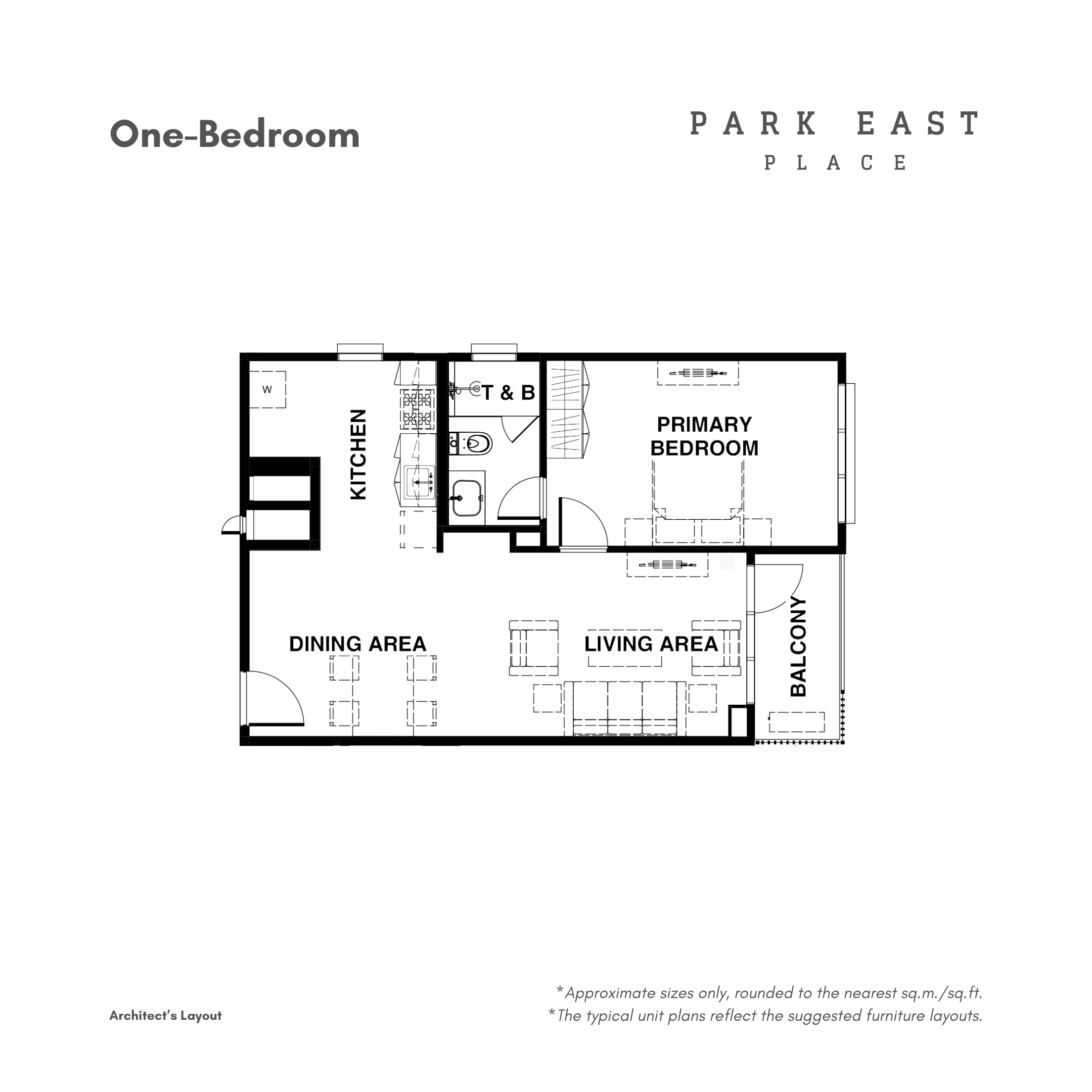 1-Bedroom Unit