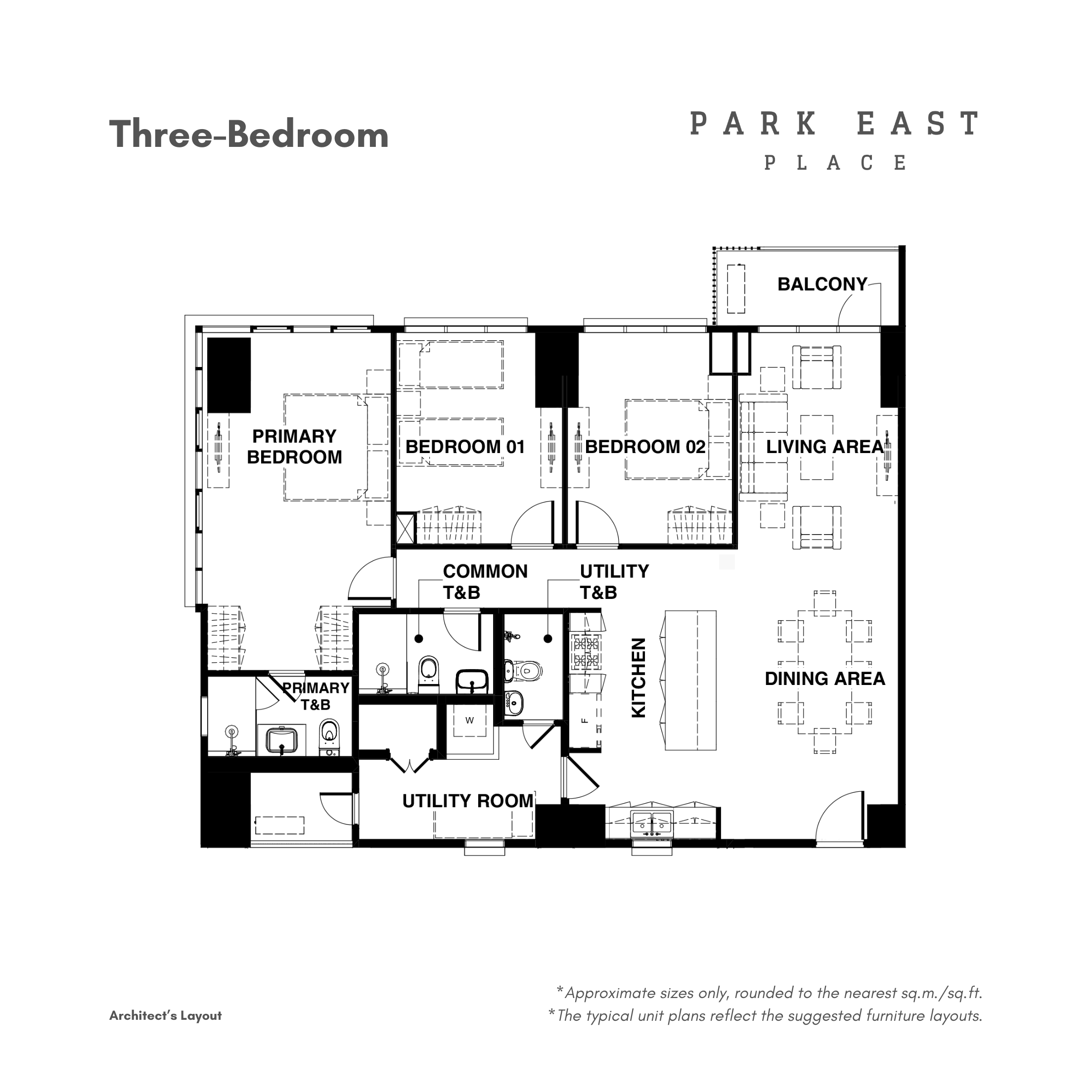 3-Bedroom Unit